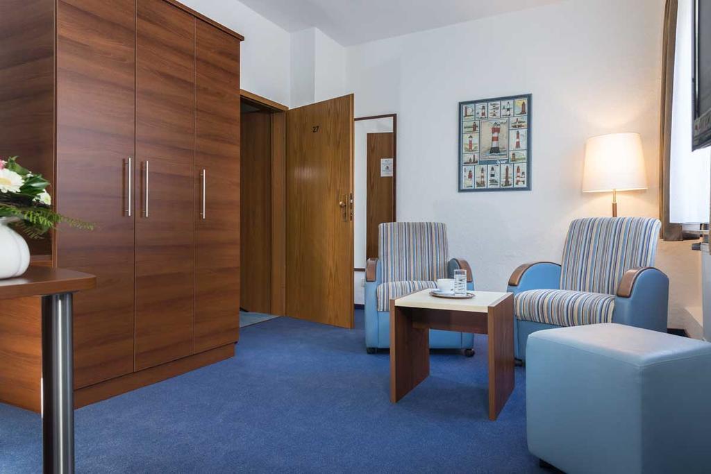 קושהאבן Hotel Seeschwalbe חדר תמונה